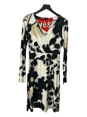 Desigual Floral Crossover front Dress Size Medium